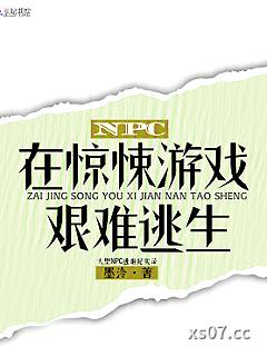 NPC在惊悚游戏艰难逃生小说封面-墨泠-科幻