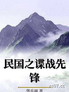 民国之谍战先锋小说封面-华兵项-军事