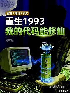 重生1993：我的代码能修仙小说封面-皆可达-都市