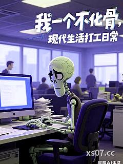 我一个不化骨，现代生活打工日常小说封面-o天下第一人o-都市